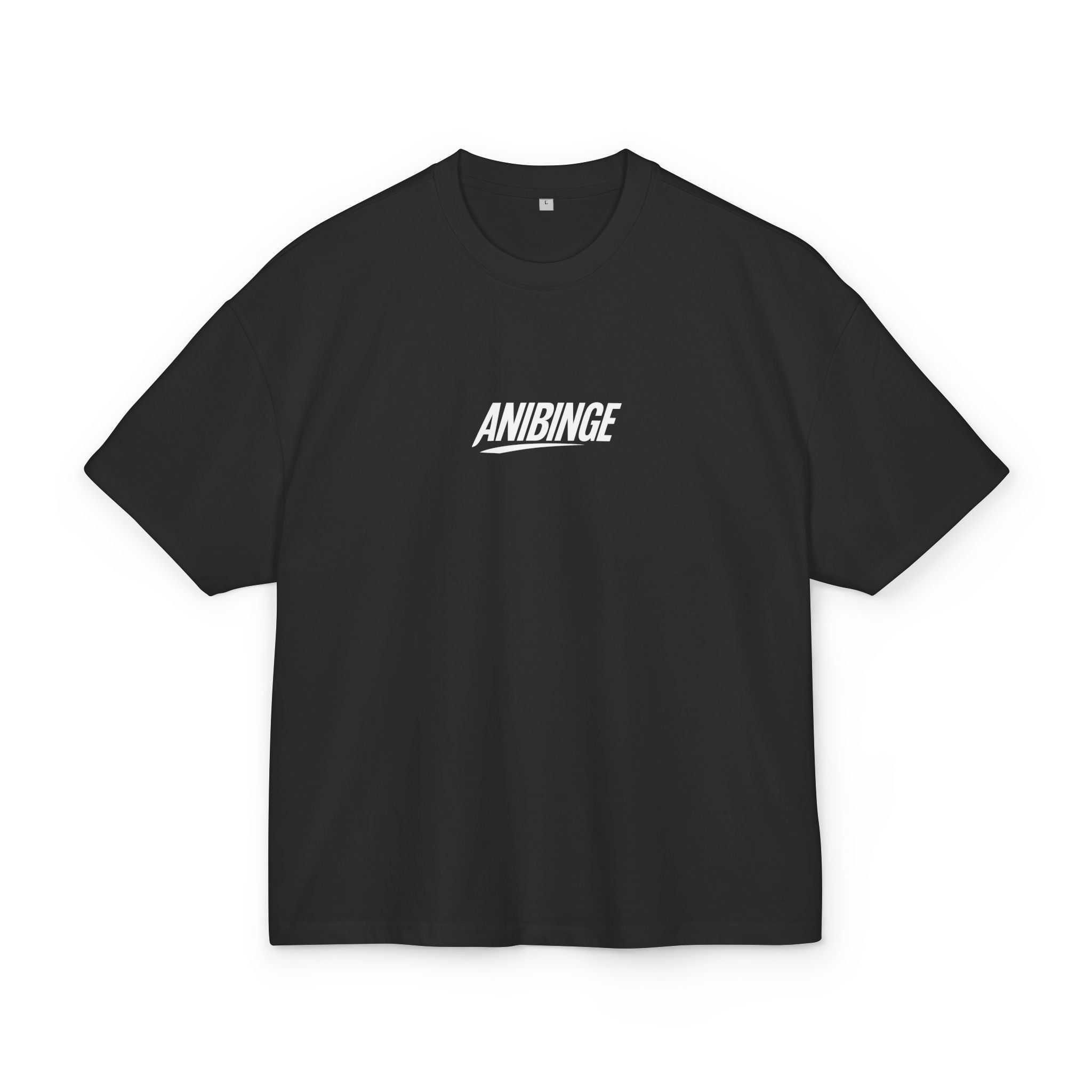"ANIBINGE" Logo Oversized T-Shirt