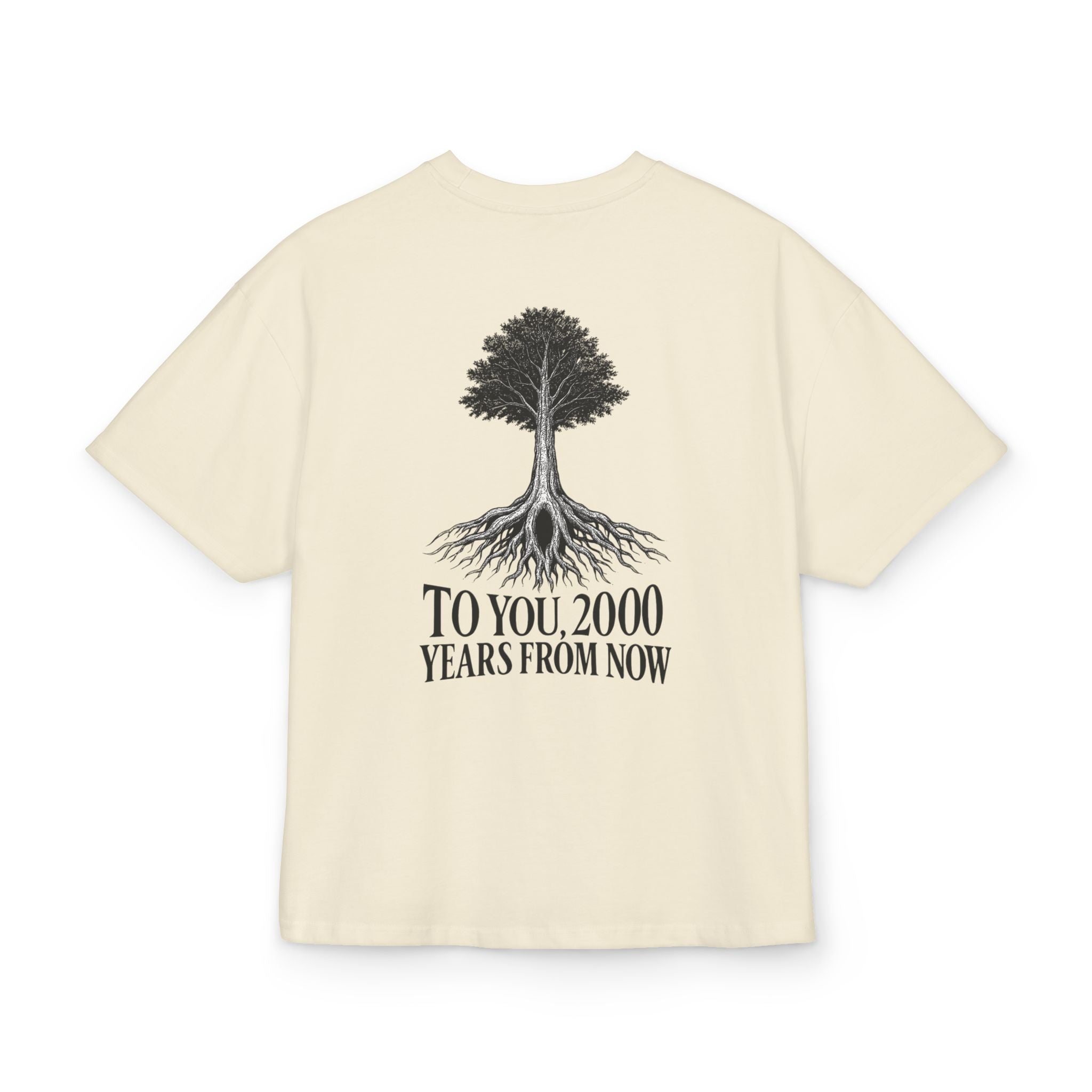 "Zeitlose Nachricht" Oversized T-Shirt